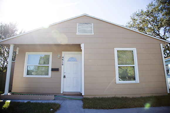 Rebuilding Together Tampa Bay home in south St Pete.