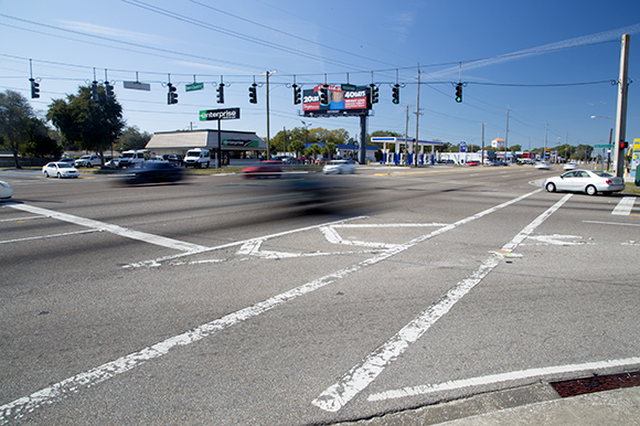 Hillsborough Ave. at Town 'N' Country Blvd.