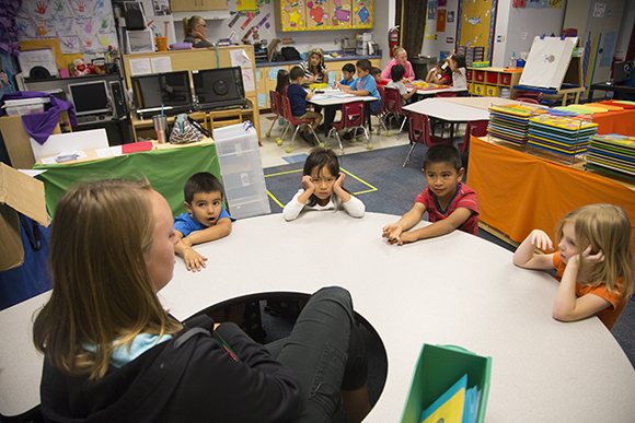 VPK class at Reddick Elementary. 