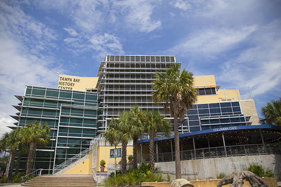 Tampa Bay History Center along the Riverwalk in the Channelside District.