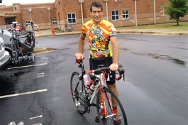 Michael Schwaid is an avid cyclist in the Tampa Bay region.