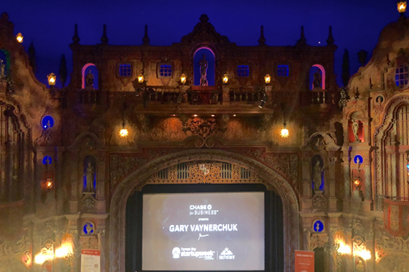 The stage is set for Gary Vaynerchuk to speak at TBSW18.