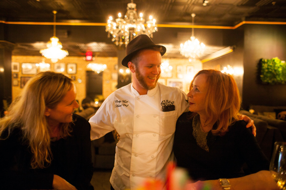 (L-R) Susannah Smith, Cody Tiner, and CW at CW's Gin Joint.