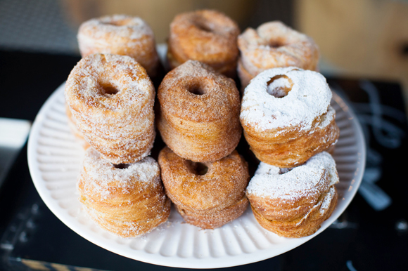 Award winning fresh made croissant donuts at Petit Piquant in Tampa.