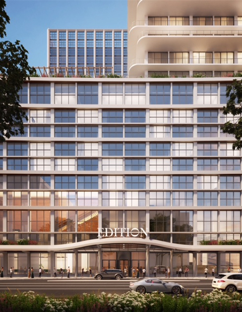 The Tampa Edition hotel coming to Water Street Tampa.