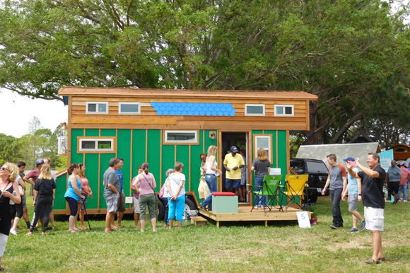 A small house by Tiny Kreations of Palm Bay.
