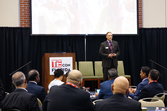 Arnie Bellini speaks at TieCON