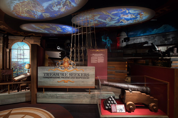 The new "Treasure Seekers" gallery is a permanent addition to the Tampa Bay History Center.