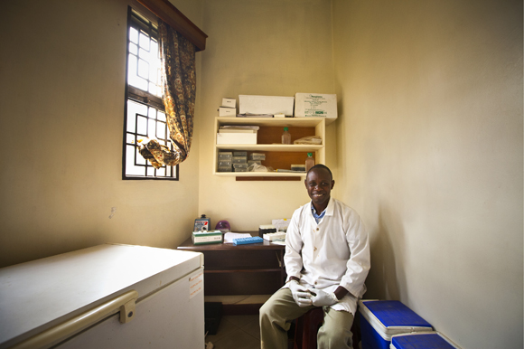 David Oguttu, Program Manager for Uganda's National Onchocerciasis Elimination Program.