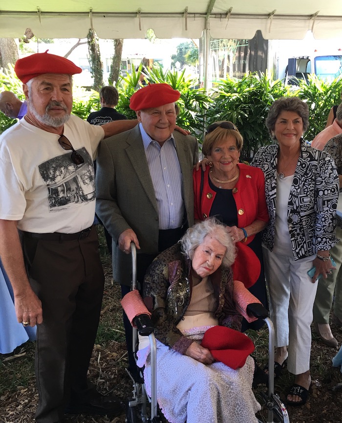 Martinez family and friends gather at 2017 groundbreaking for Domain homes in West Tampa.