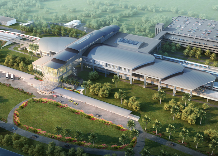 Orlando station rendering.