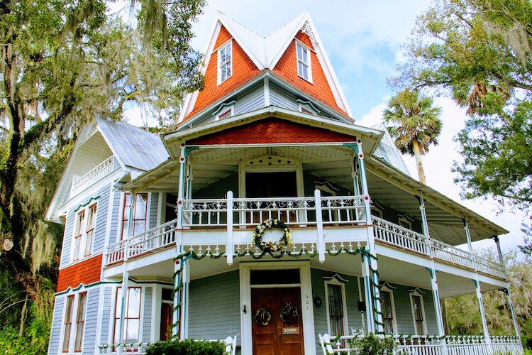 The May-Stringer House, home of the Hernando Heritage Museum, in Brooksville.