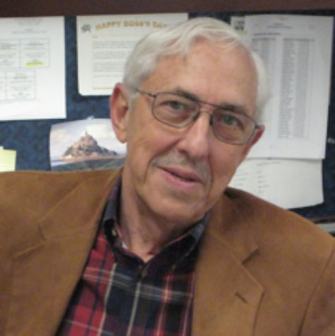 Dr. Richard Garrity is volunteering in the solar co-op project.