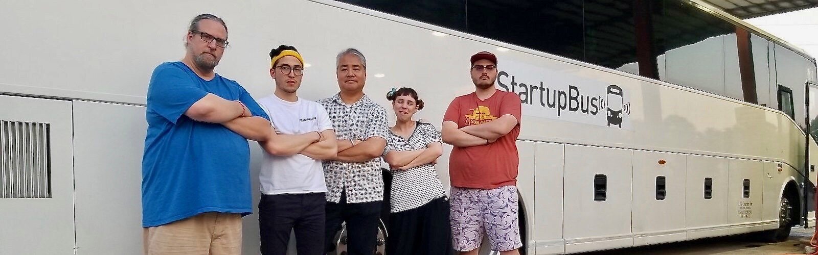 One of the Tampa Bay Area teams on StartupBus Florida 2019.