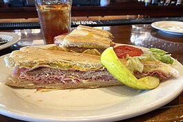 A Cuban sandwich like none other served up at the Columbia Restaurant in Ybor City in Tampa.