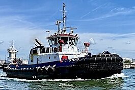 Tugboats helped maneuver ship traffic through Tampa Bay and surrounding waters.