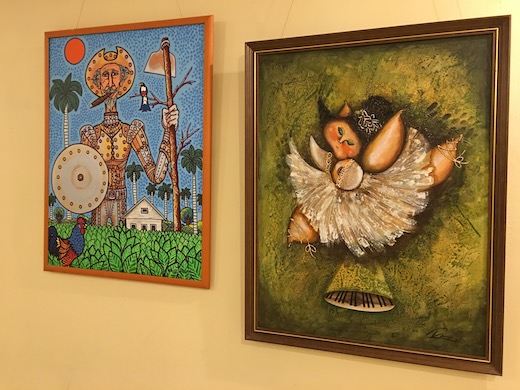 Artwork at Hotel Nacional