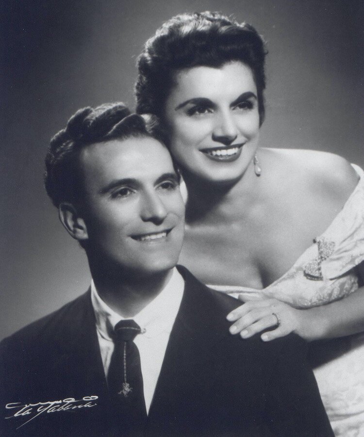 Adela and Cesar Gonzmart circa 1947, Richard Gonzmart's parents.