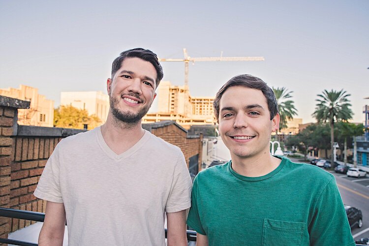 Brian Zucker (left) and Antony Close of St. Pete Rising