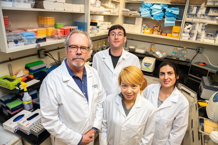 Dr. McDonald's cardiogenetics lab at the University of South Florida.