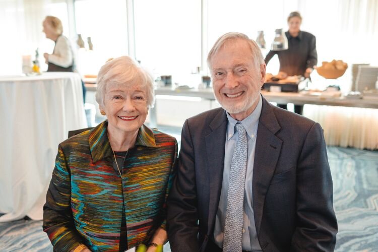 Community Foundation Tampa Bay founders Debbie and George Baxter at the Foundation's 35th anniversary celebration