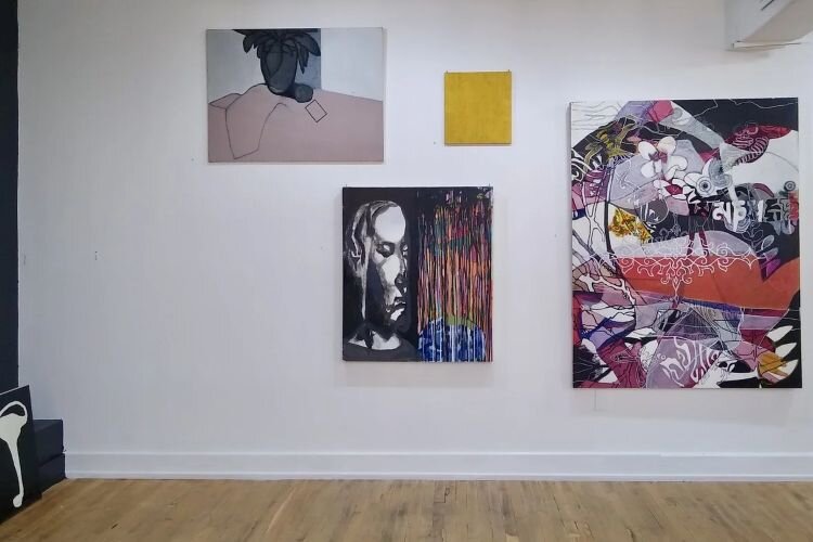 “ALL IN: George Anderton, Works from North A St,” a solo exhibit spanning the decades-long career of Tampa artist Anderton, is at Tempus Projects in Ybor City’s Kress Contemporary through September 18
