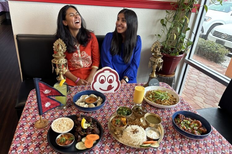 Gorkhali Kitchen co-founders Reena Lama Widdoes and  Menora Panthi share laughter