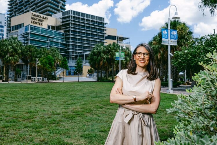 New Tampa Bay History Center President and CEO Audrey Chapuis