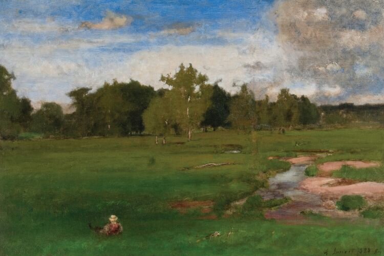 Famed landscape painter George Inness's work is part of “In a New Light: American Impressionism 1870–1940, Works from the Bank of America Collection” at the Tampa Museum of Art
