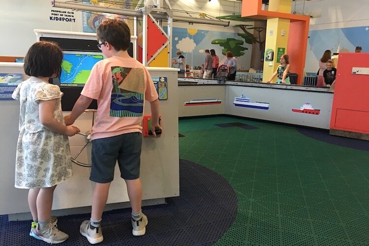 The Glazer Children's Museum is among the string of museums along the Tampa Riverwalk (2019).