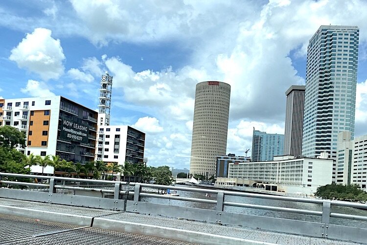 New apartments are popping up along the Tampa Riverwalk and throughout downtown Tampa.