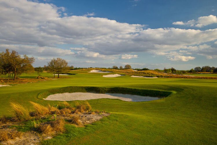 The vista at Streamsong Golf Resort in Bowling Green, Florida.