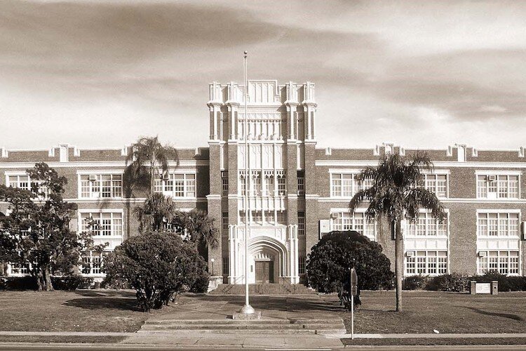 Sarasota Art Museum now open in former Sarasota High School.