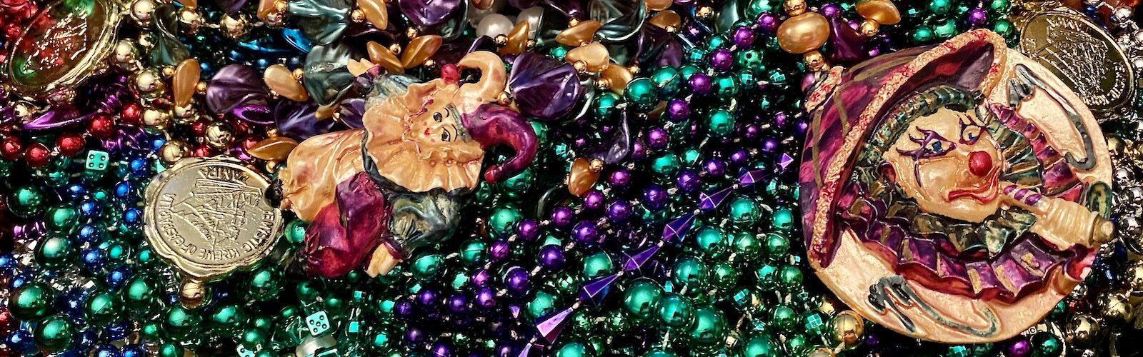 Beads, beads, beads are the local currency during Gasparilla, starting with the Children's Parade on January 22, 2022.