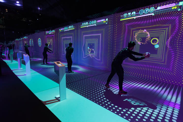 Tellart’s Immersive storytelling exhibit from the Museum of the Future in Dubai.