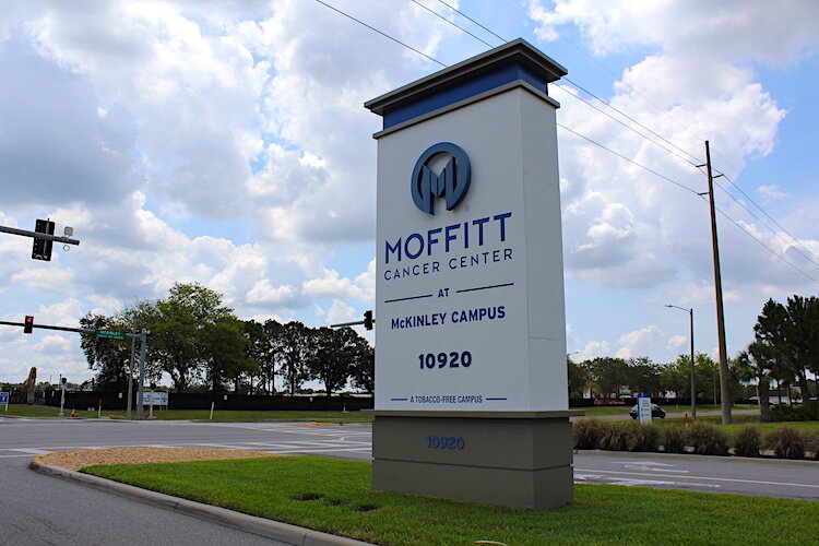 Moffitt Cancer Center is a key economic driver in the Uptown innovation district of Tampa.