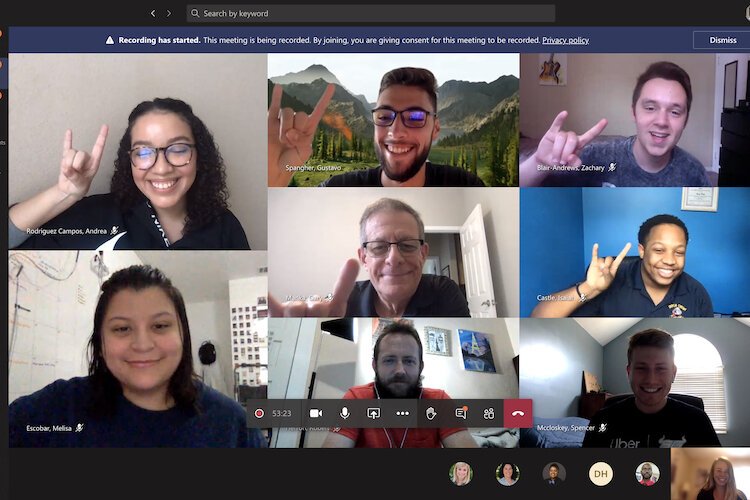 USF Student Government representatives have yet to meet in person, but they conduct government business via weekly virtual meetings during COVID-19.