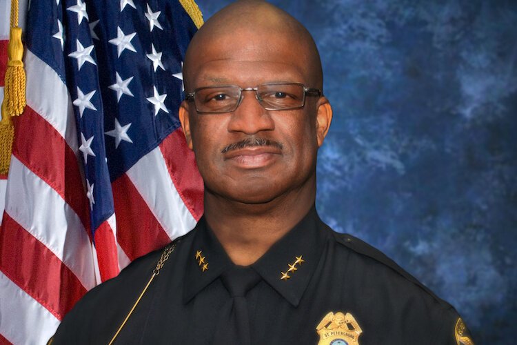 St. Petersburg Police Chief Anthony Holloway