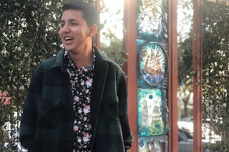 Gabriel Castro, a first-generation immigrant studying mass communications at USF.