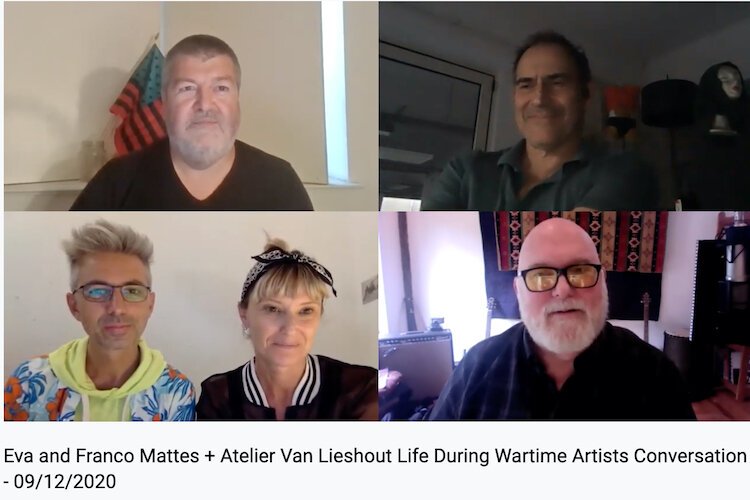 A conversation with artists Eva & Franco Mattes and Atelier Van Lieshout led by USFCAM Curator-at-large Christian Viveros-Faune.