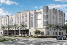 An artist's rendering of the new Skyway Lofts affordable apartments in St. Pete.