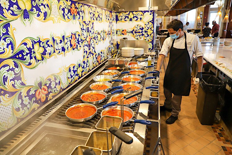 Executive Chef Alessio Selleri oversees the kitchen at Casa Santo Stefano.