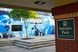 Salcines Park at the corner of Main Street and Howard Avenue in West Tampa.