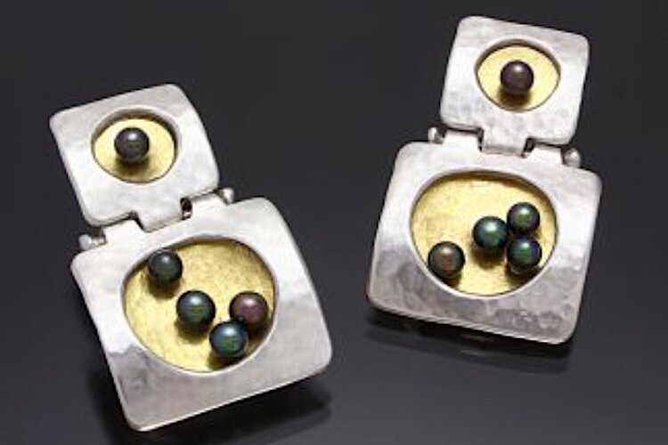 Jewelry Artist Sana Doumet of Clearwater creates unique elegant and contemporary jewelry.