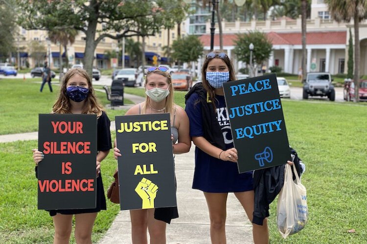 St. Pete peace demonstration in October -- a "Rally Against Hate."