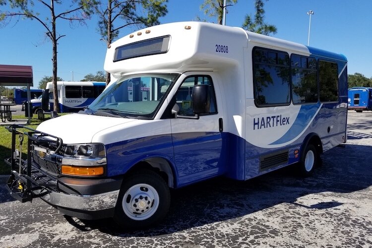 HART approved purchasing 44 HARTFlex and HARTPlus paratransit vans in 2019.