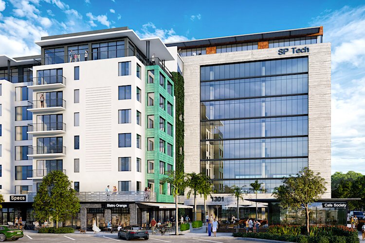 Orange Station at the Edge, a mixed-use project offering urban condominiums and workforce apartments, retail, and office space, will break ground at the former St. Pete police headquarters site in 2021.