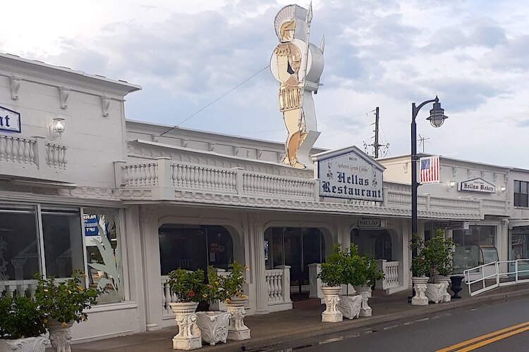 Hellas Restaurant & Bakery in Tarpon Springs.