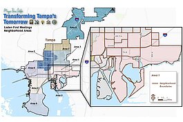 The first two of 10 Listen First meetings are scheduled for area one (East Tampa) on Feb. 23rd and area two (the Heights neighborhoods) on March 3rd.