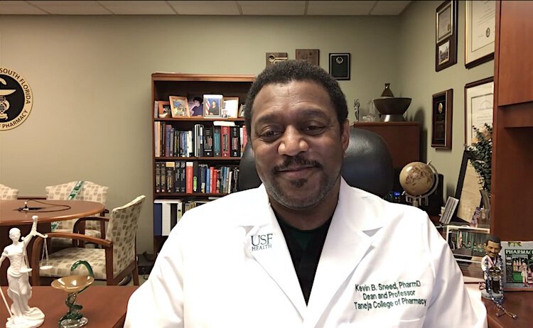 Dr. Kevin B. Sneed, PharmD, Dean and Professor of the USF Taneja College of Pharmacy